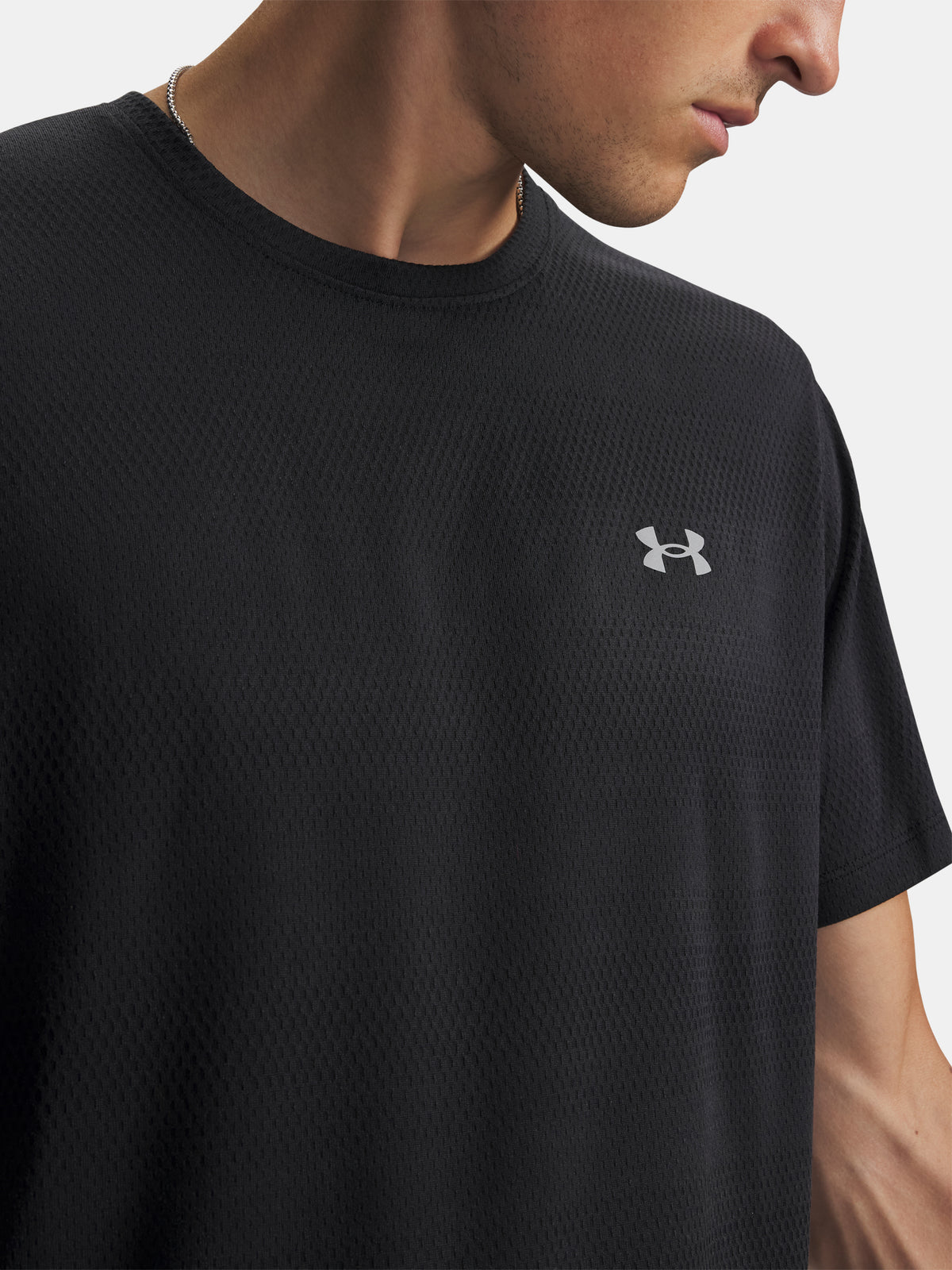 Under Armour UA Velociti SS fekete férfi póló