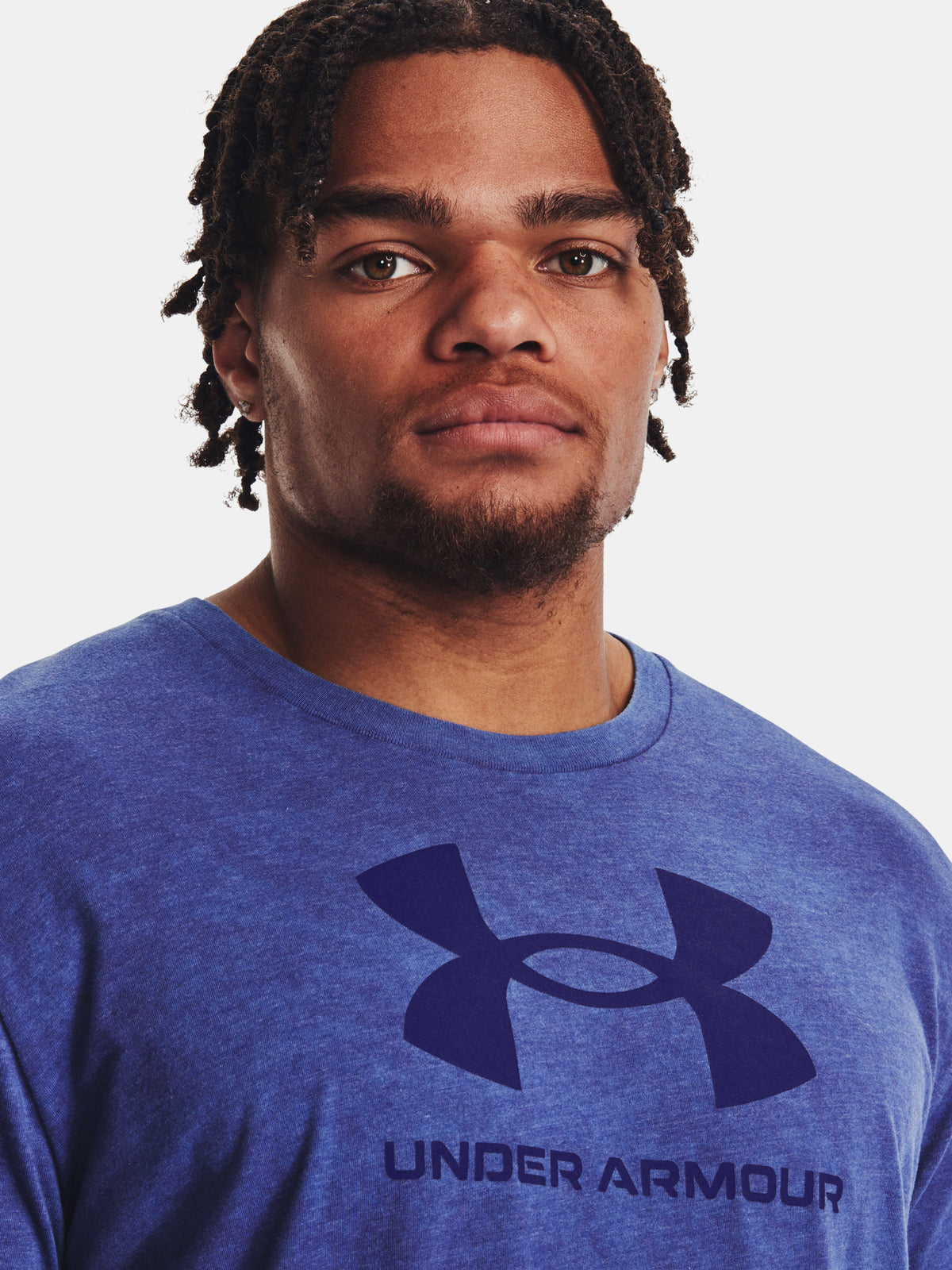 Under Armour UA WASH TONAL SPORTSTYLE SS kék férfi póló