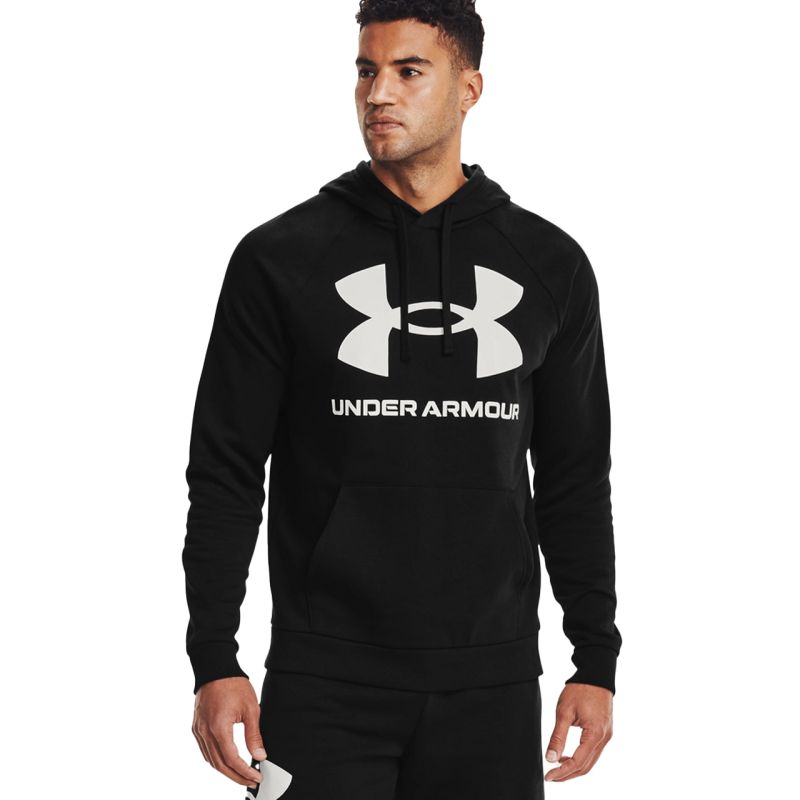 Under Armour Under Armor Rival Fleece Big Logo HD sweatshirt fekete férfi pulóver 1357093001