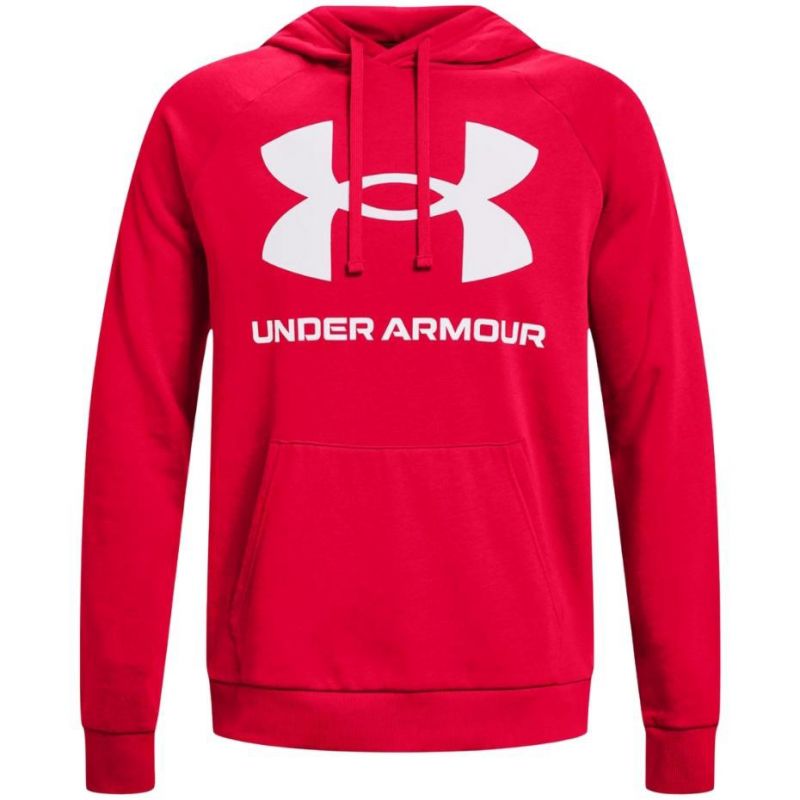 Under Armour Under Armor Rival Fleece Big Logo HD sweatshirt piros férfi pulóver 1357093600