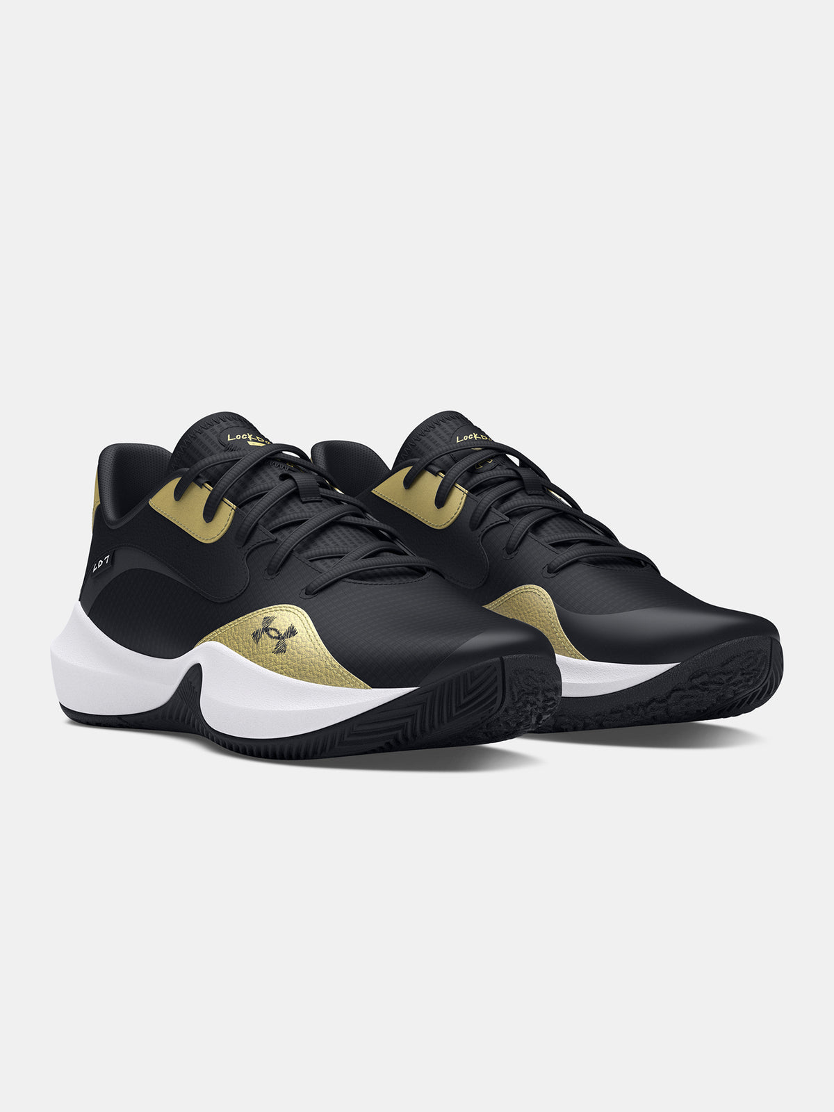 Under Armour Unisex cipõk UA Lockdown 7 Low-BLK Sportmelltartó 3027646-001