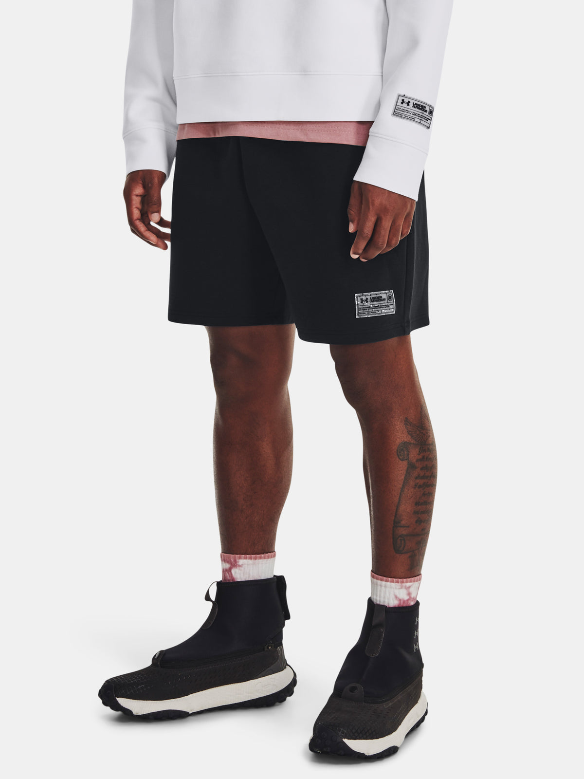 Under Armour Unisex rövidnadrág UA Summit Knit Shorts fekete nadrág