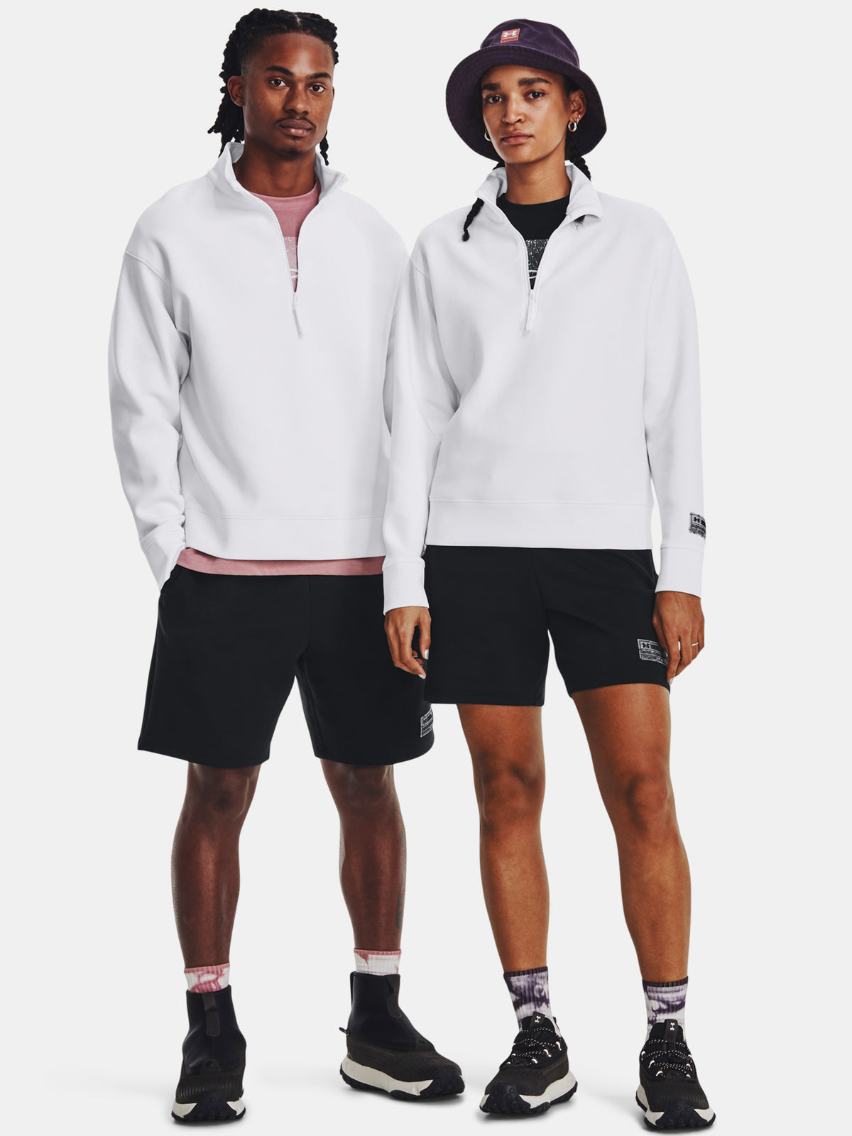 Under Armour Unisex rövidnadrág UA Summit Knit Shorts fekete nadrág