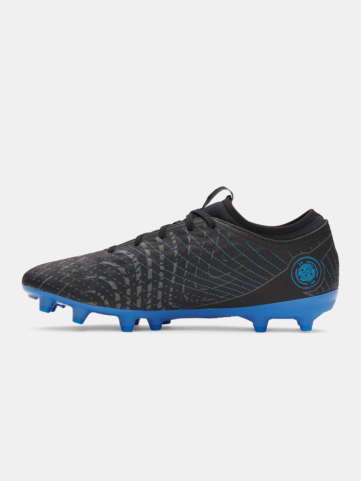 Unisex stoplis cipő Under Armour UA U Magnetico Select 5 FG fekete focicipő
