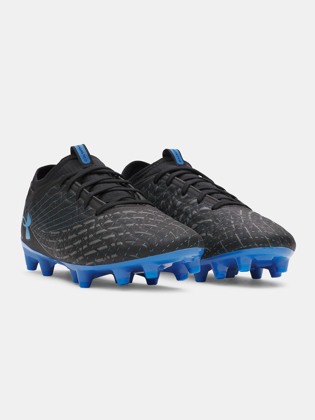 Unisex stoplis cipő Under Armour UA U Magnetico Select 5 FG fekete focicipő