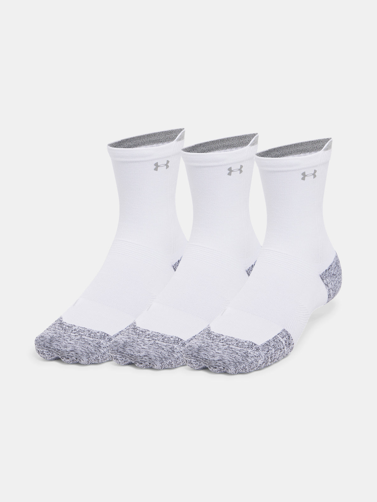 Under Armour Unisex UA AD Run Cushion Crew (3 pár) zokni