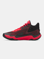 Under Armour Unisex UA Spawn 7 Mid- cipő, piros