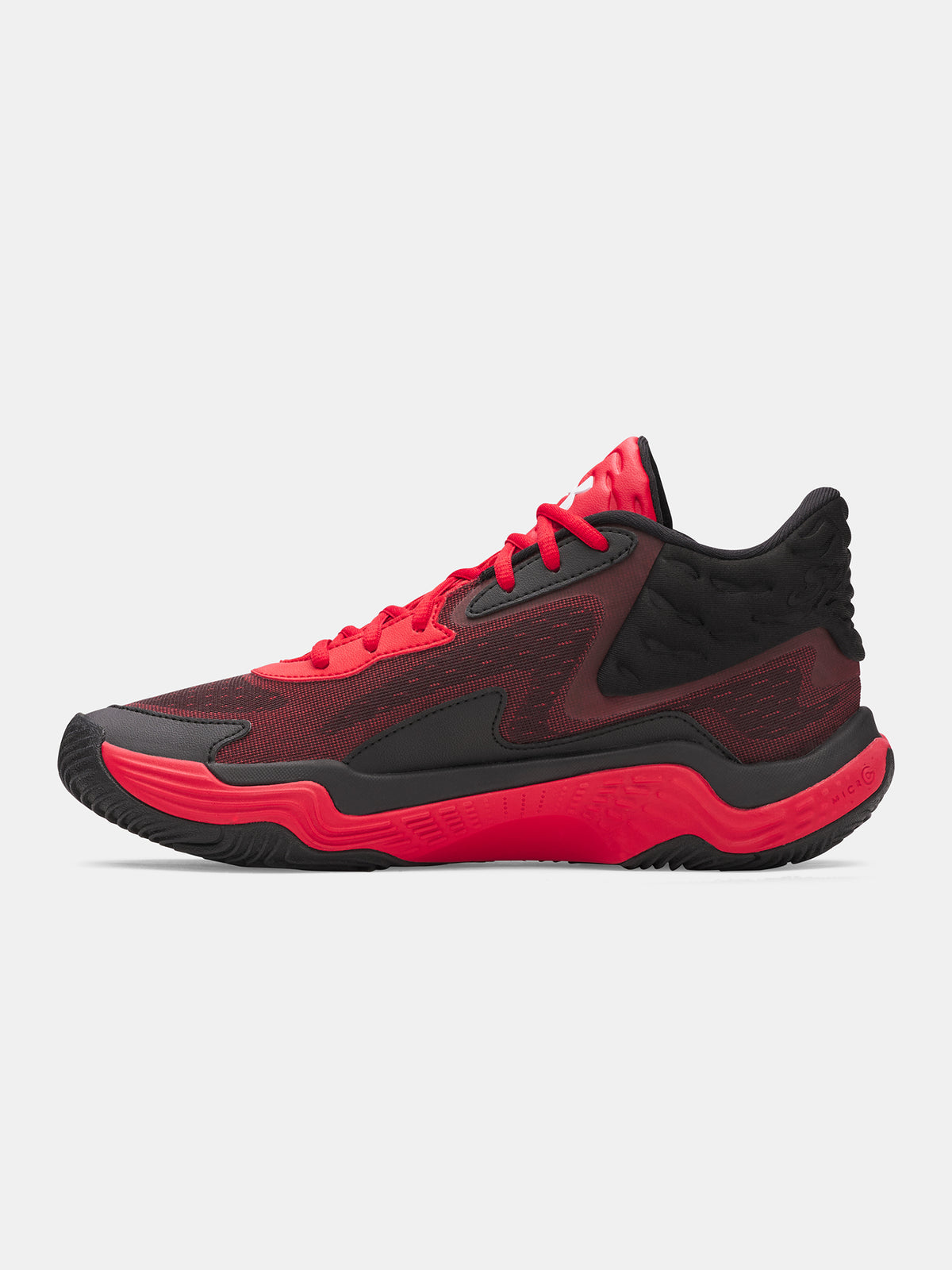 Under Armour Unisex UA Spawn 7 Mid- cipő, piros