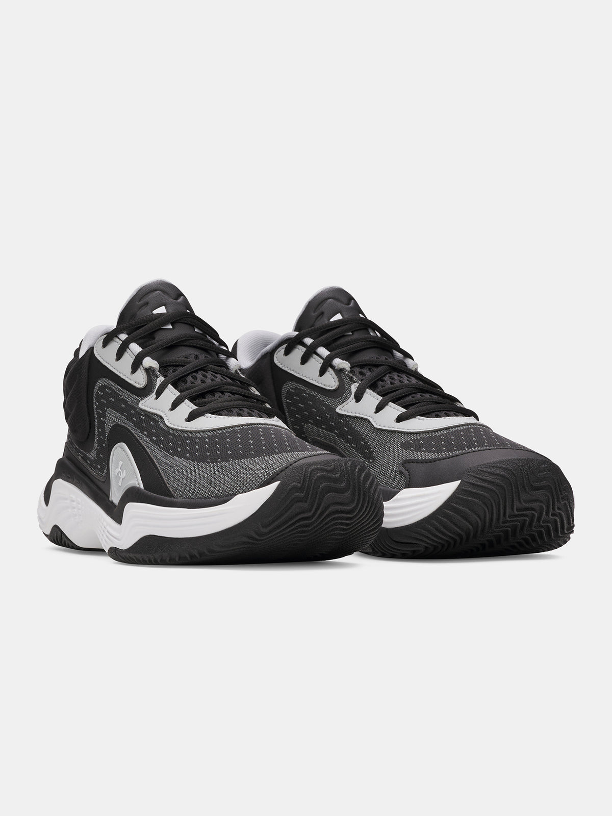 Unisexové boty Under Armour UA Spawn 7 Mid-BLK unisex