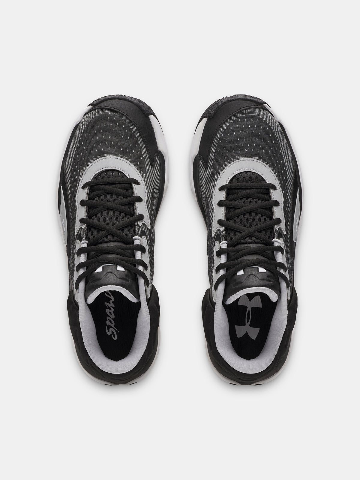 Unisexové boty Under Armour UA Spawn 7 Mid-BLK unisex