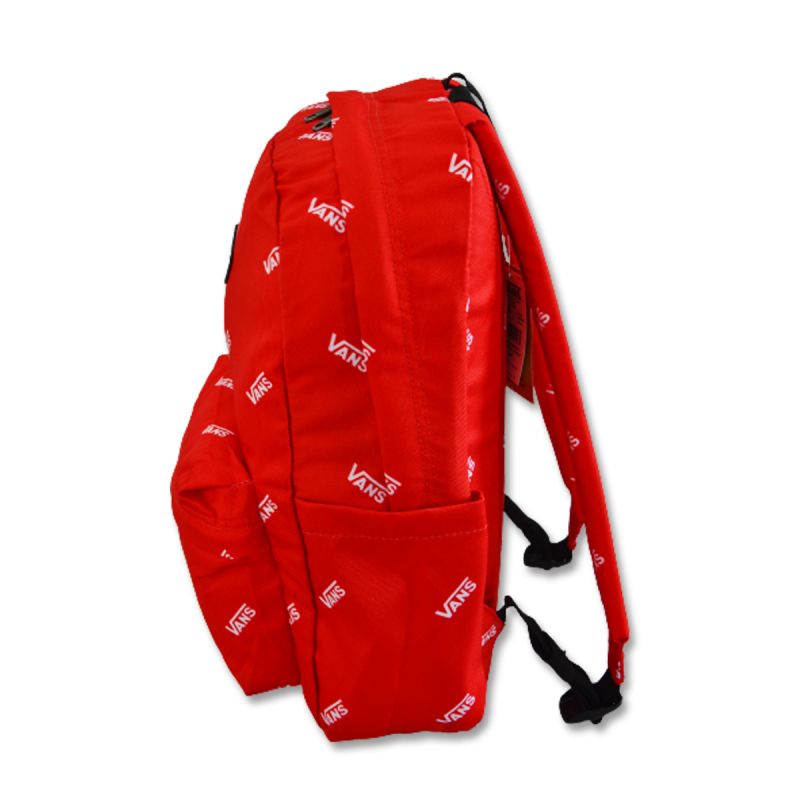 Vans New Skool Backpack 20L True Red - uniwersalny hátizsák VN0006280PZ1