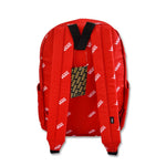 Vans New Skool Backpack 20L True Red - uniwersalny hátizsák VN0006280PZ1