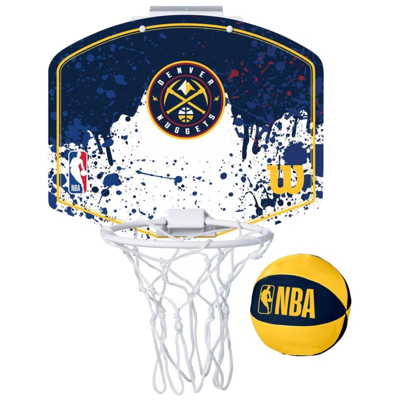 Basketball Backboard Wilson Nba Team Denver Nuggets Mini Hoop Tábla WTBA1302DEN