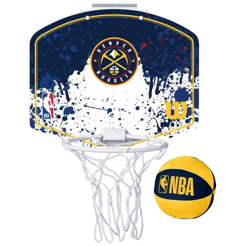 Basketball Backboard Wilson Nba Team Denver Nuggets Mini Hoop Tábla WTBA1302DEN