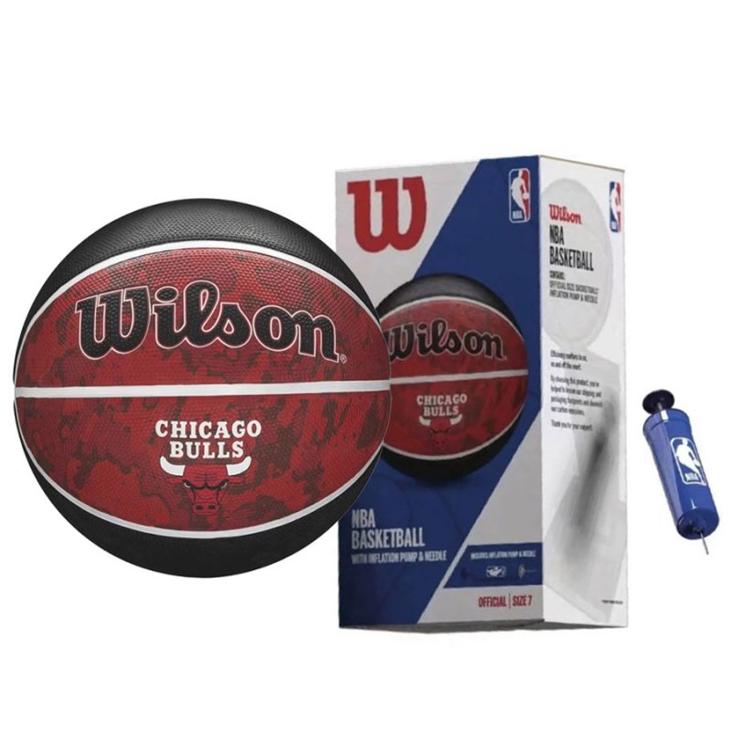 Wilson Basketball Chicago Bulls fekete kosárlabda