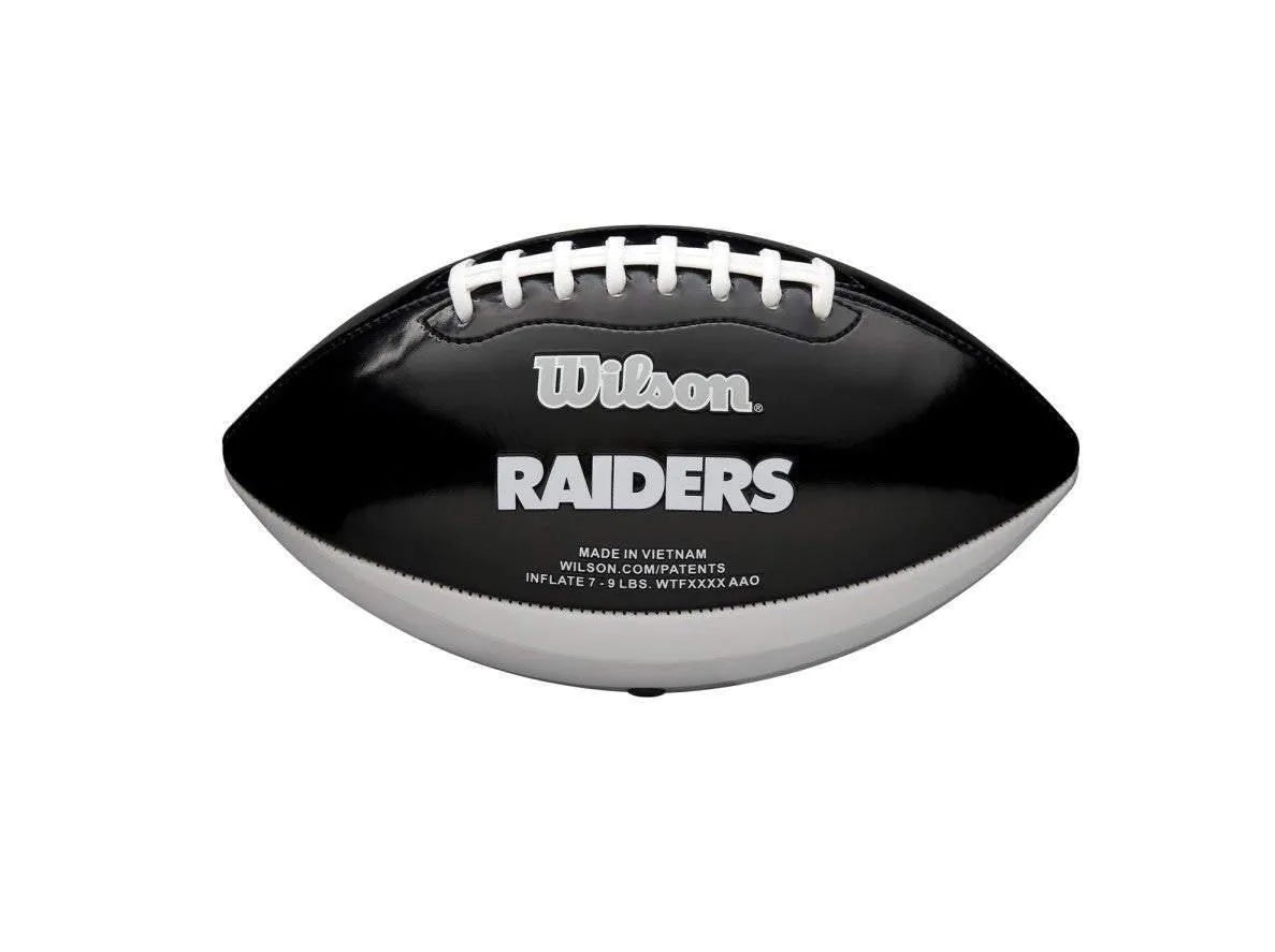Wilson Las Vegas Raiders Team Peewee amerikai focilabda, junior méret, gyerek
