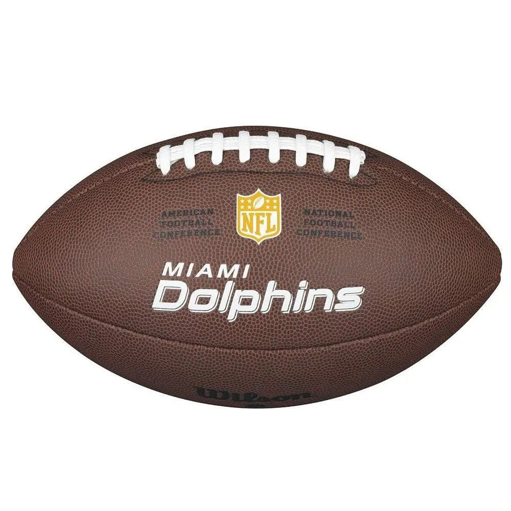 Wilson Miami Dolphins Team Logo Official amerikai focilabda, hivatalos méret Amerikai futball labdák - Sportmania.hu