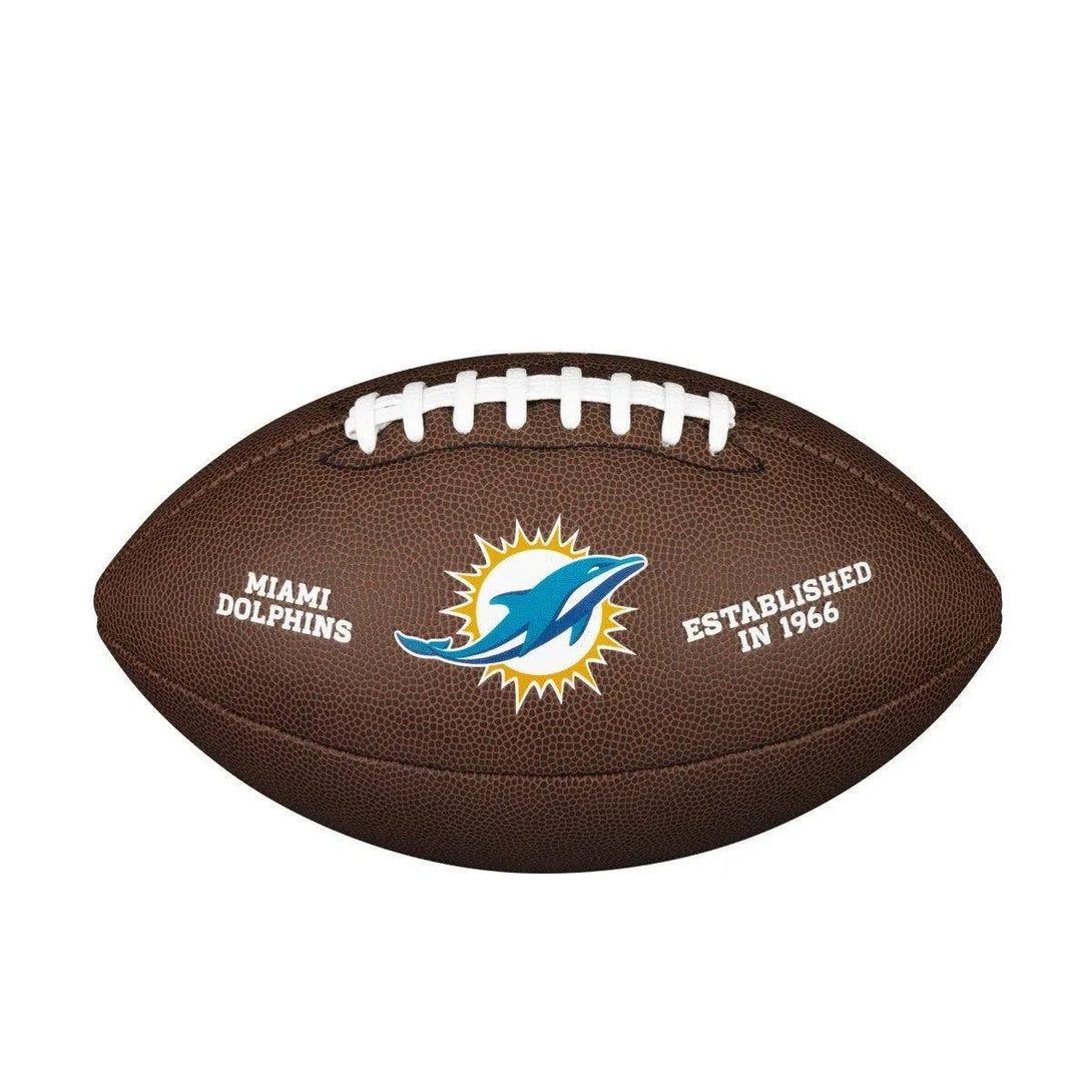 Wilson Miami Dolphins Team Logo Official amerikai focilabda, hivatalos méret Amerikai futball labdák - Sportmania.hu