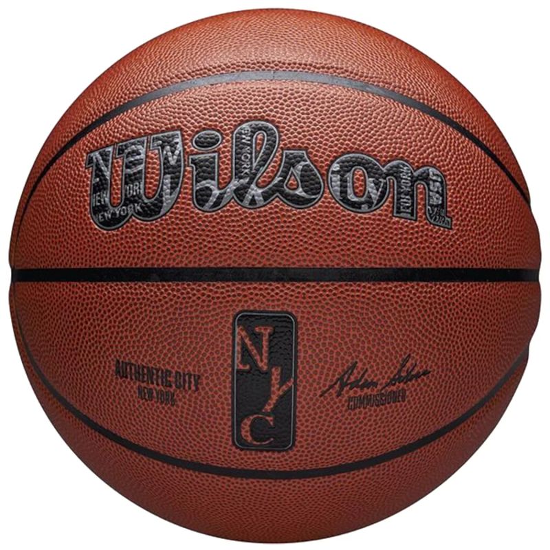Wilson Nba Authentic City New York Ball Basketball Ball Labda WZ2016001XB