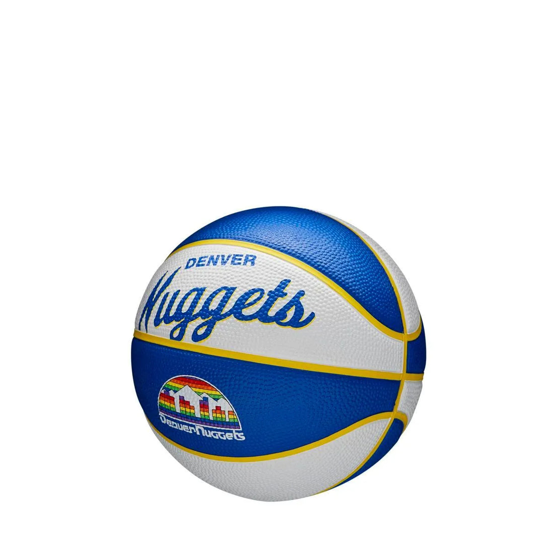 Wilson NBA Denver Nuggets TEAM RETRO mini Kosárlabda - Sportmania.hu