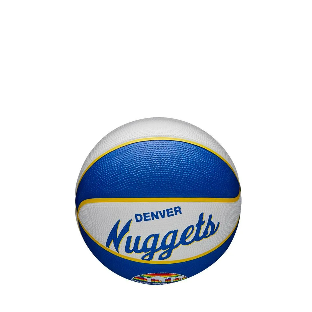 Wilson NBA Denver Nuggets TEAM RETRO mini Kosárlabda - Sportmania.hu