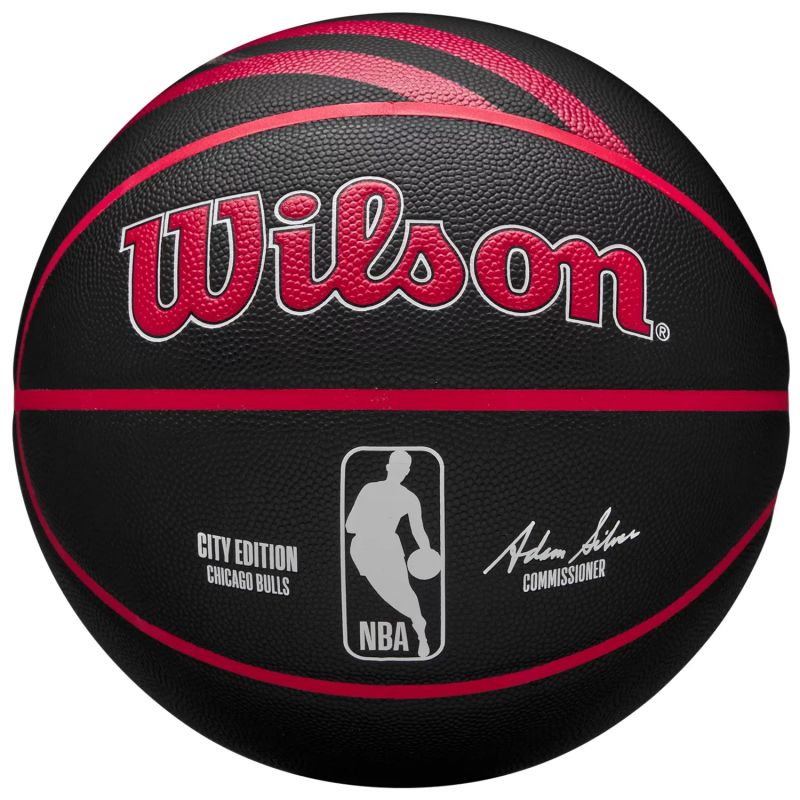 Wilson Nba Team City Collector Chicago Bulls Basketball Labda WZ4024105XB