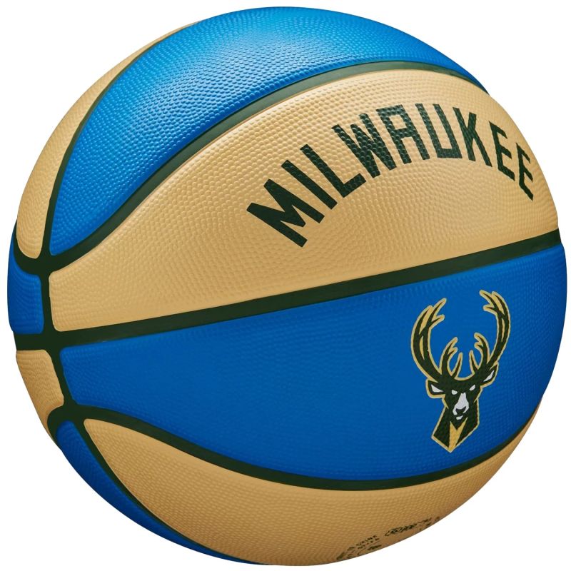 Wilson Nba Team City Edition Milwaukee Bucks Ball Basketball - Sportmania.hu