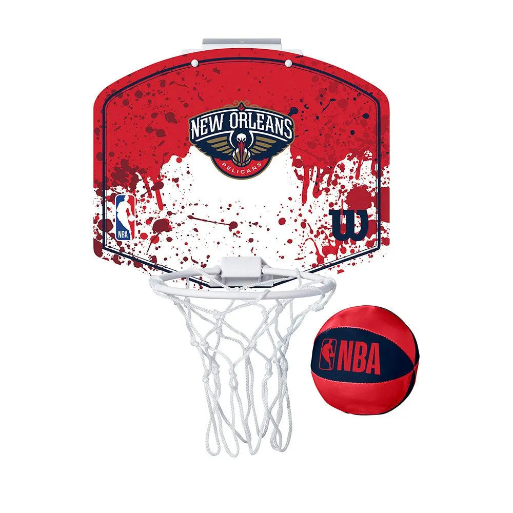 Wilson New Orleans Pelicans Team Mini Hoop mini labdával Palánk - Sportmania.hu
