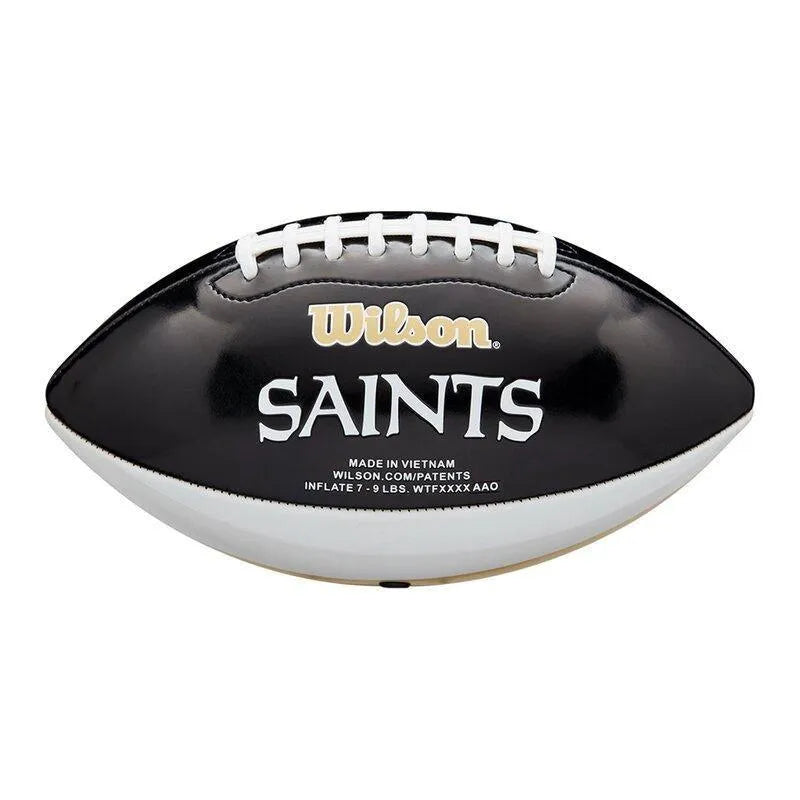 Wilson New Orleans Saints Team Peewee amerikai focilabda, junior méret, gyerek