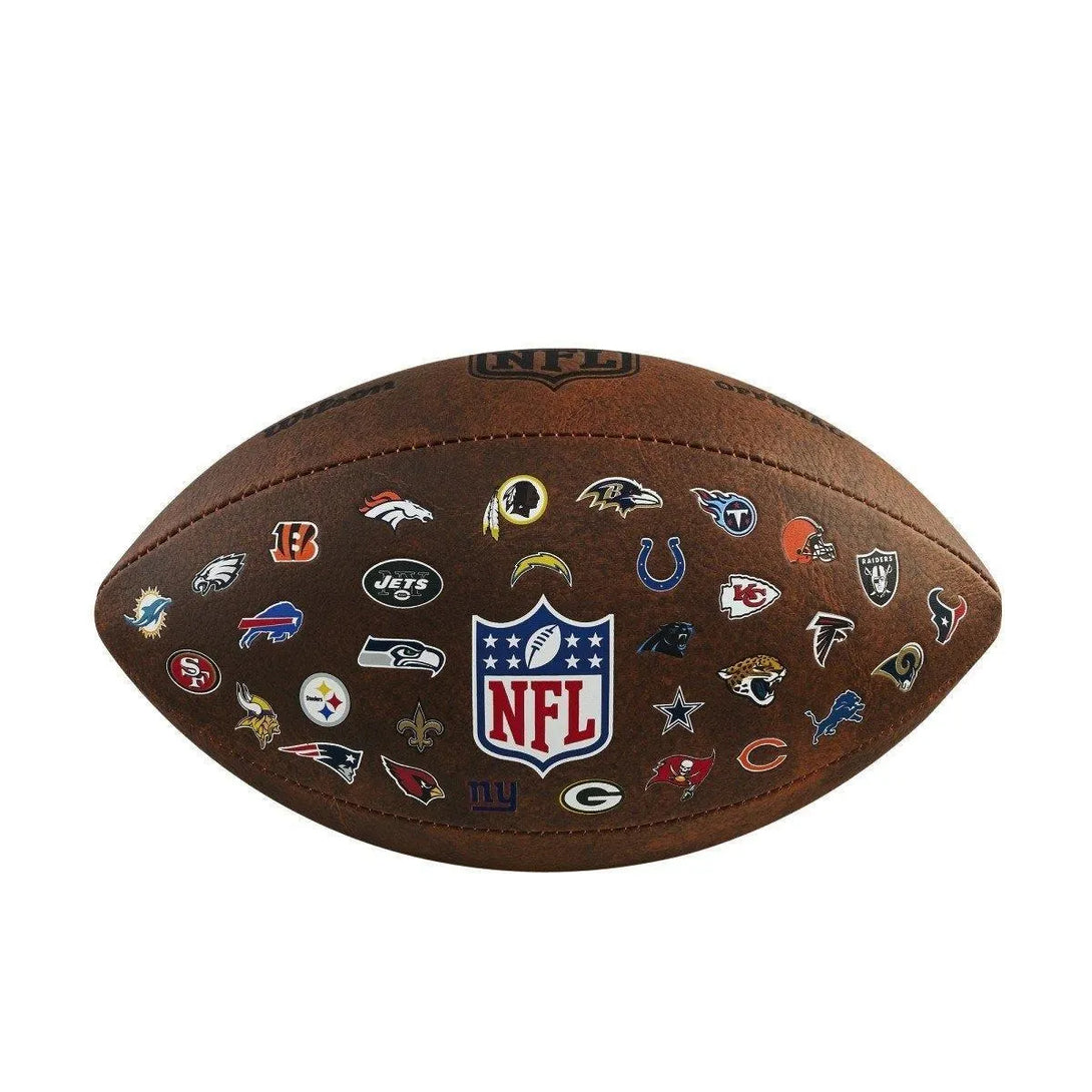 Wilson NFL Throwback 32 amerikai futball labda, hivatalos méret - Sportmania.hu