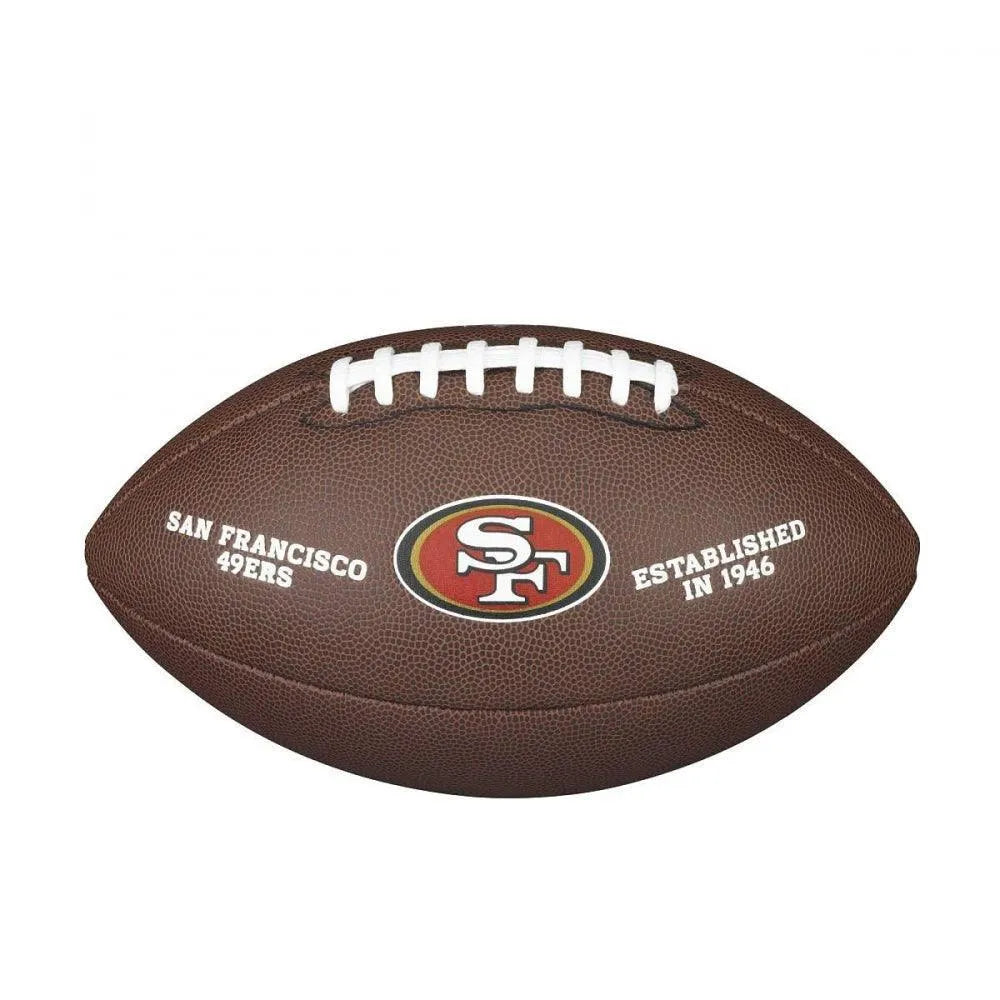 Wilson San Francisco 49ers Amerikai Futball Labda - Hivatalos Méret