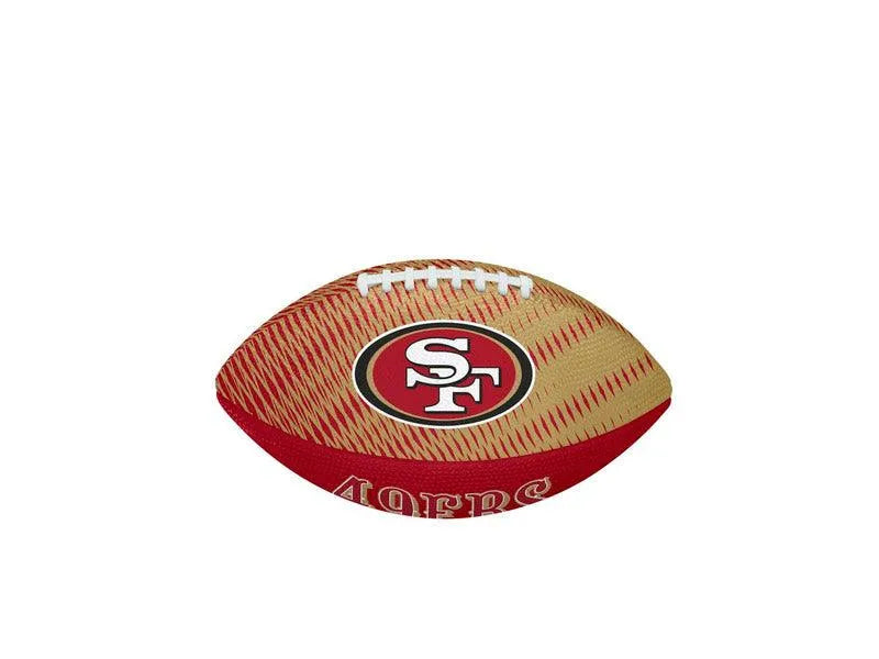 Wilson San Francisco 49ers Team Tailgate amerikai focilabda, junior méret, gyerek