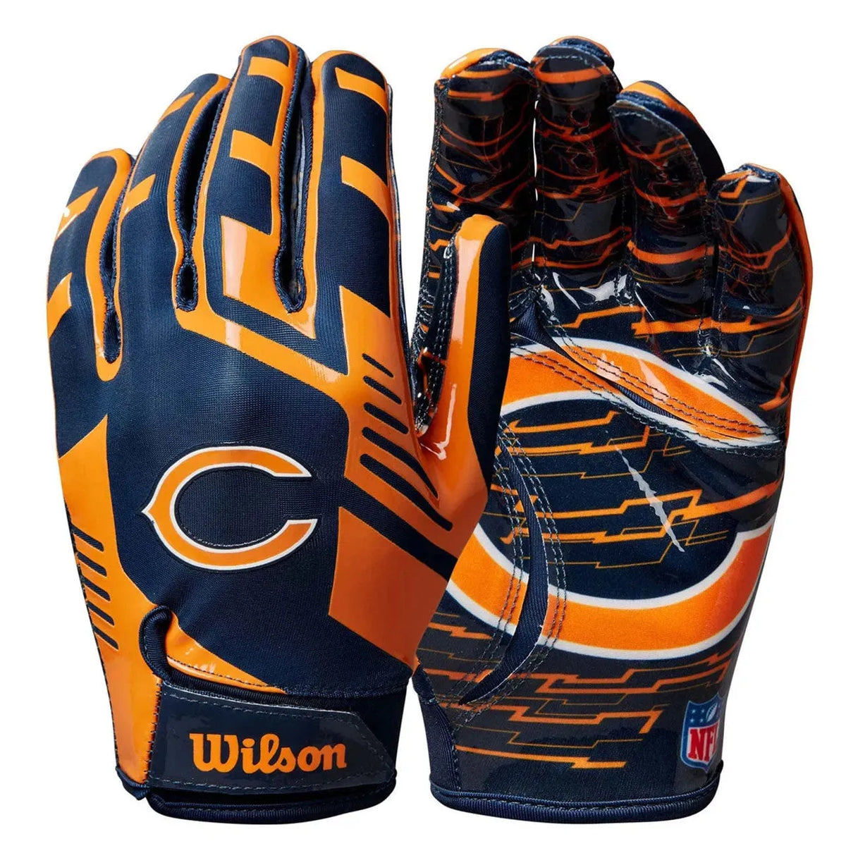 Wilson Stretch Fit Chicago Bears elkapó felnőtt méret Kesztyű
