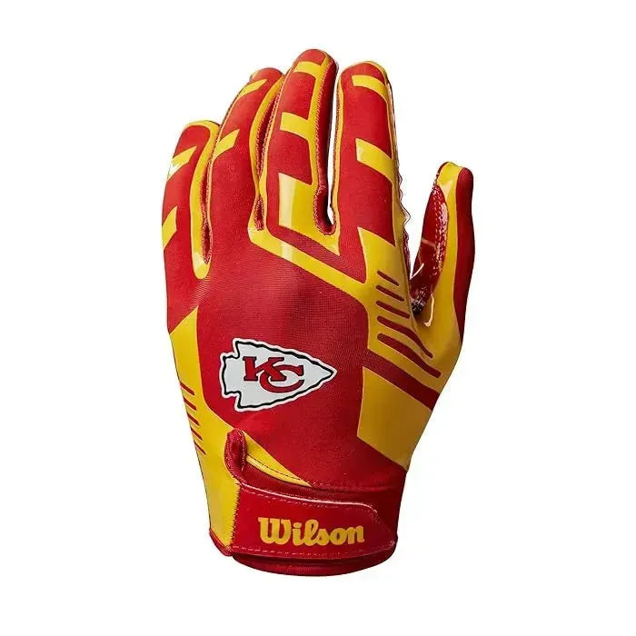 Wilson Stretch Fit Kansas City Chiefs elkapó felnőtt méret Kesztyű