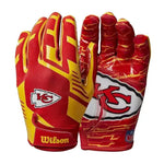 Wilson Stretch Fit Kansas City Chiefs elkapó felnőtt méret Kesztyű