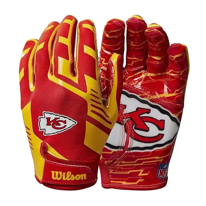 Wilson Stretch Fit Kansas City Chiefs Elkapó kesztyű, felnőtt méret