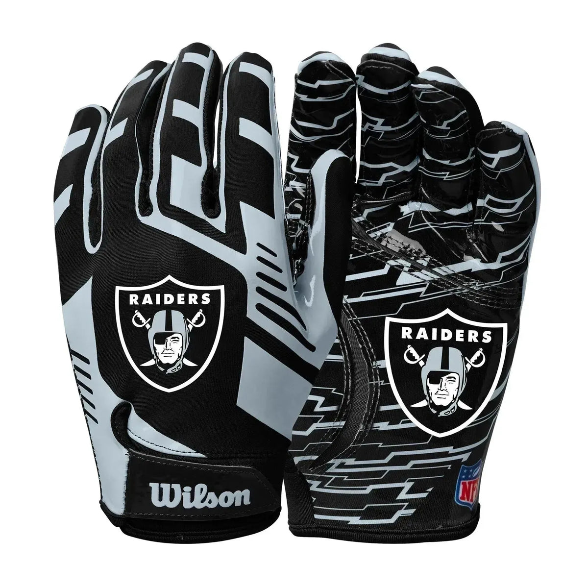 Wilson Stretch Fit Las Vegas Raiders Elkapó kesztyű, felnőtt méret WTF9326LV