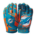Wilson Stretch Fit Miami Dolphins Elkapó kesztyű, felnőtt méret