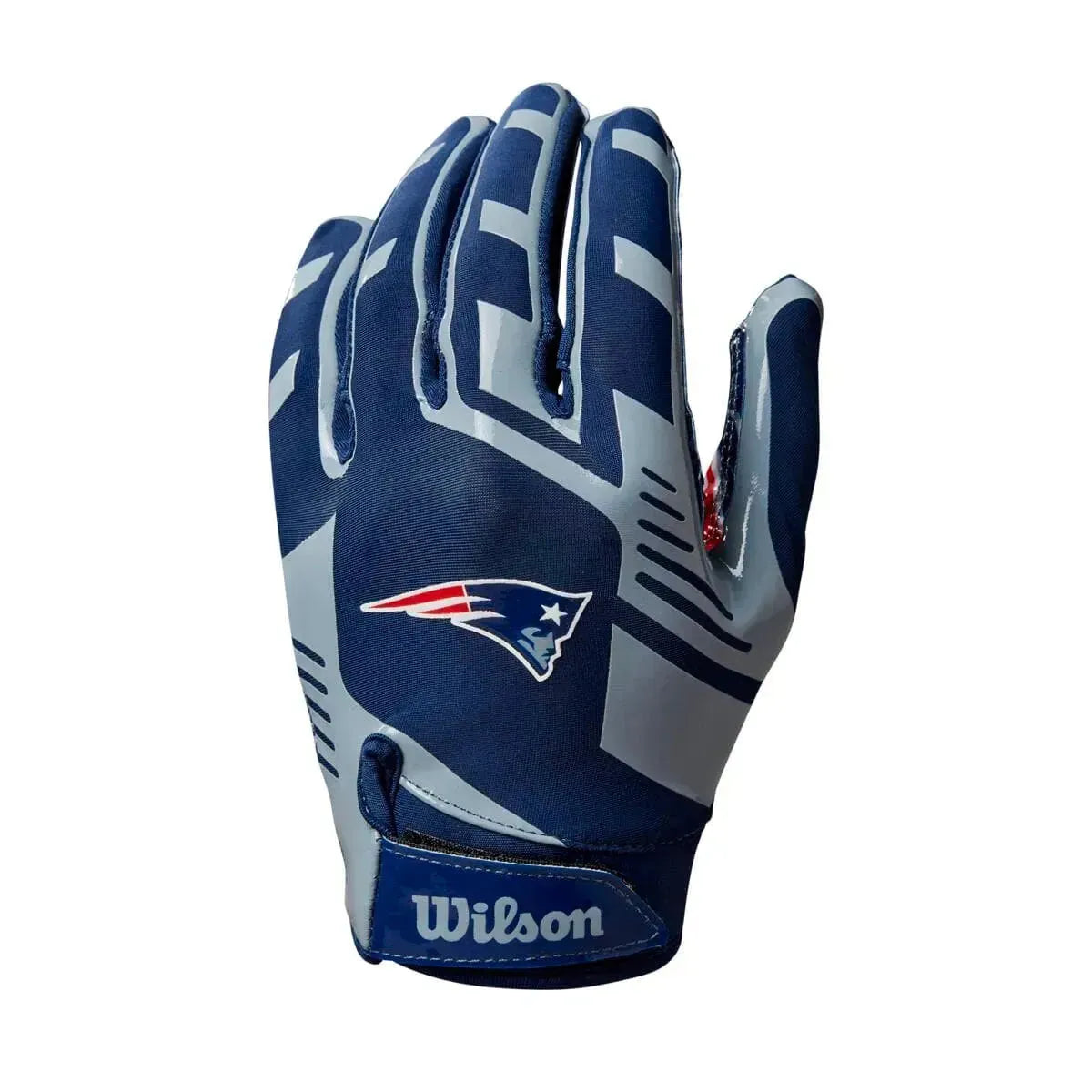 Wilson Stretch Fit New England Patriots Elkapó kesztyű, felnőtt méret