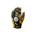 Wilson Stretch Fit Pittsburgh Steelers Elkapó kesztyű, gyerek méret