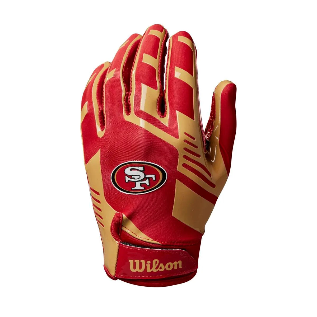 Wilson Stretch Fit San Francisco 49ers elkapó felnőtt méret Kesztyű