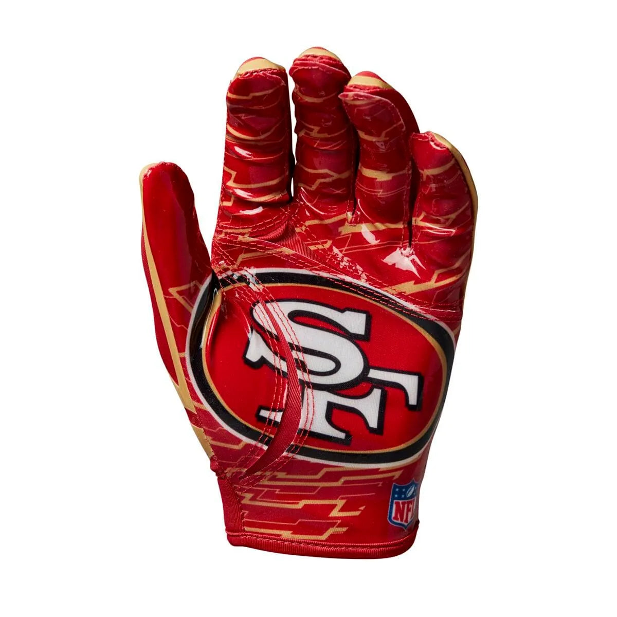 Wilson Stretch Fit San Francisco 49ers elkapó felnőtt méret Kesztyű