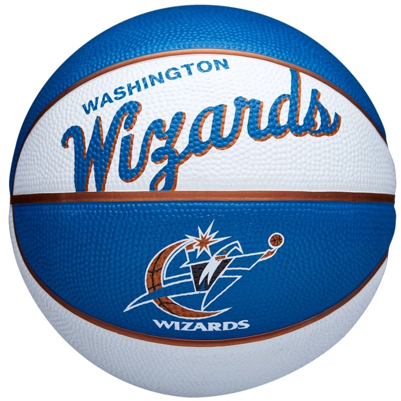 Wilson Team Retro Washington Wizards Mini Ball WTB3200XBWAS basketball labda - Sportmania.hu