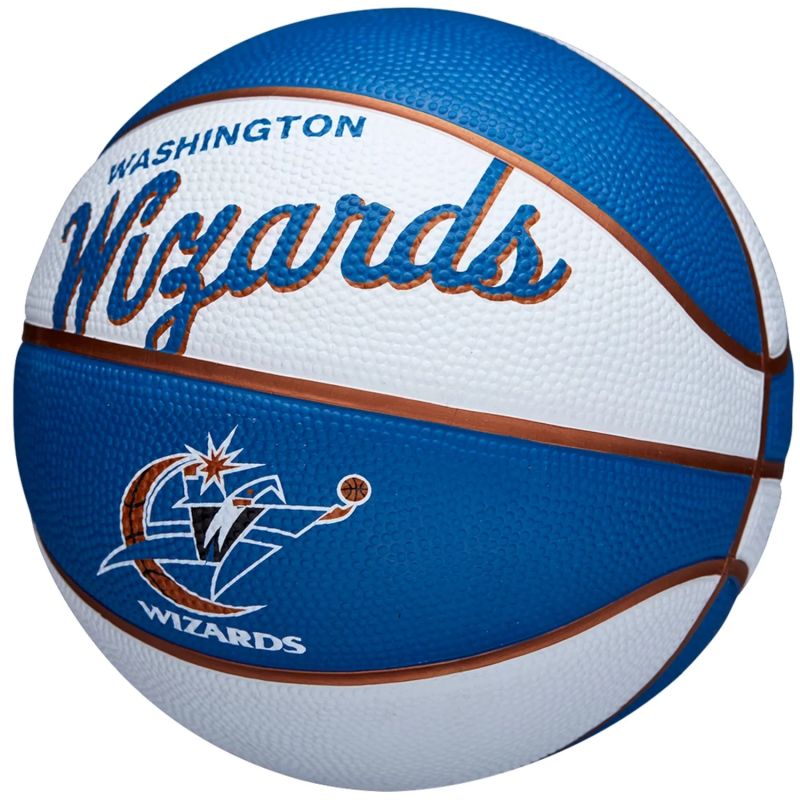 Wilson Team Retro Washington Wizards Mini Ball WTB3200XBWAS basketball labda - Sportmania.hu