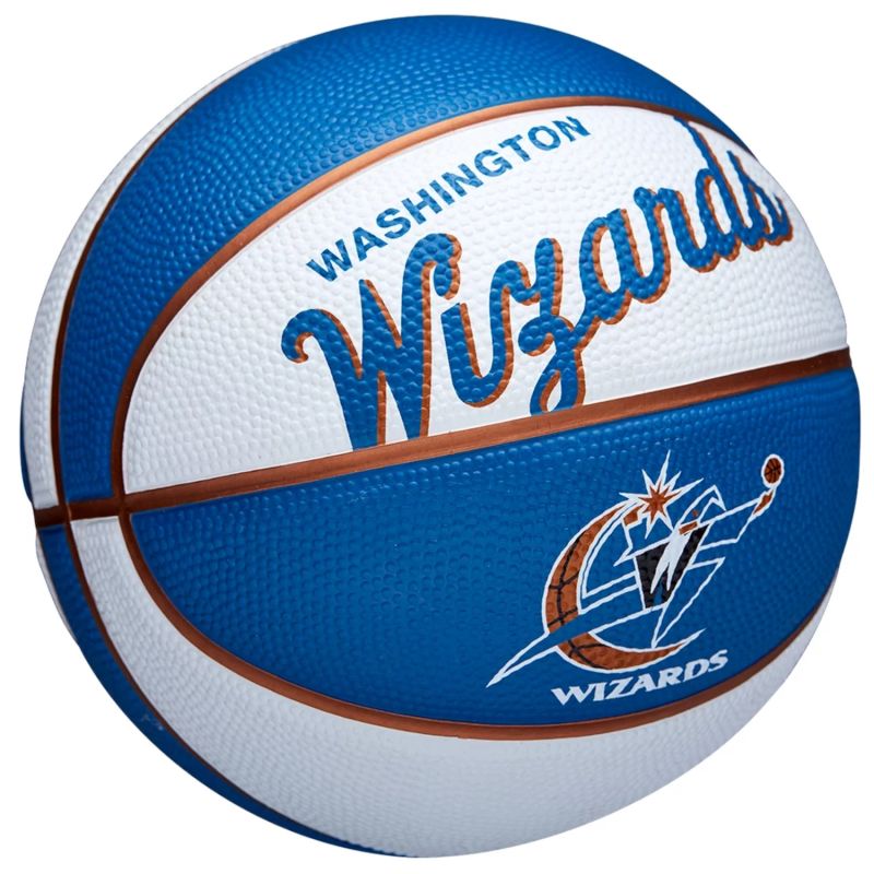 Wilson Team Retro Washington Wizards Mini Ball WTB3200XBWAS basketball labda - Sportmania.hu