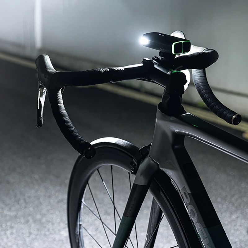 Wozinsky Front Bike Light + USB-C Cable (3000 lm) - Black fekete kiegészítő 304004-184329
