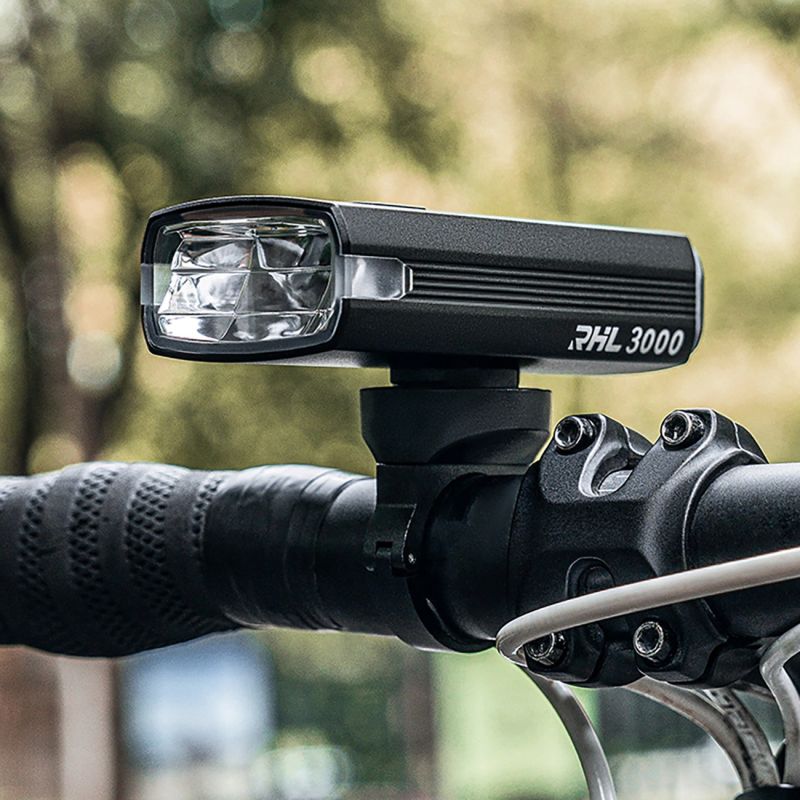 Wozinsky Front Bike Light + USB-C Cable (3000 lm) - Black fekete kiegészítő 304004-184329