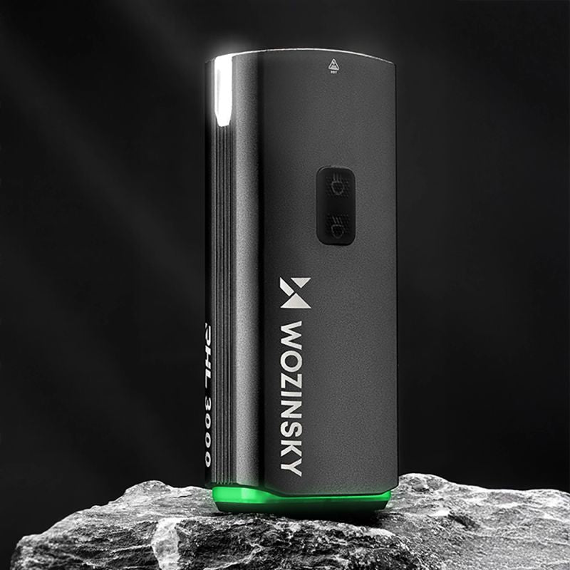 Wozinsky Front Bike Light + USB-C Cable (3000 lm) - Black fekete kiegészítő 304004-184329