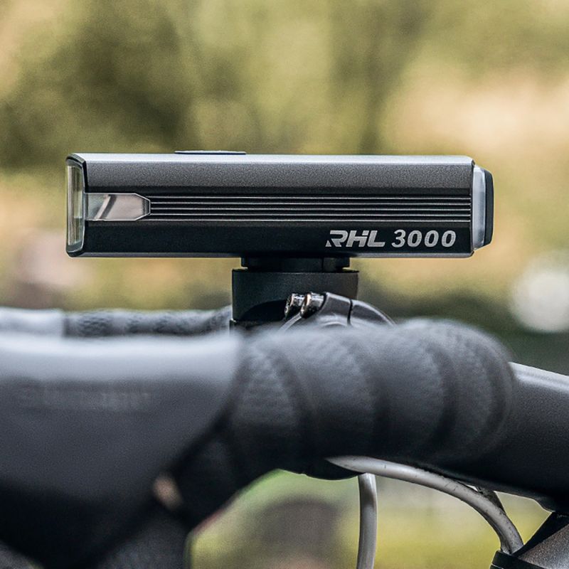 Wozinsky Front Bike Light + USB-C Cable (3000 lm) - Black fekete kiegészítő 304004-184329