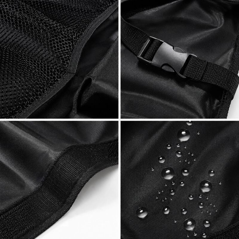 Wozinsky Large Car Organizer for Back Seat Backrest and Trunk - Black fekete kiegészítő 304004-201782
